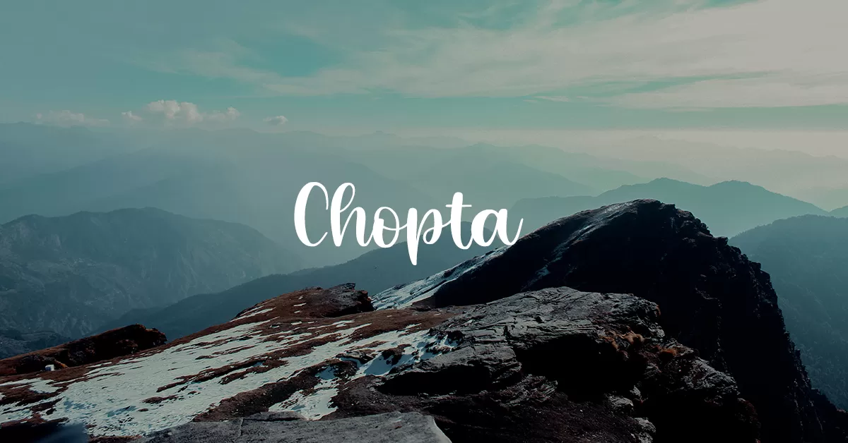 Best long weekend chopta tour package from delhi