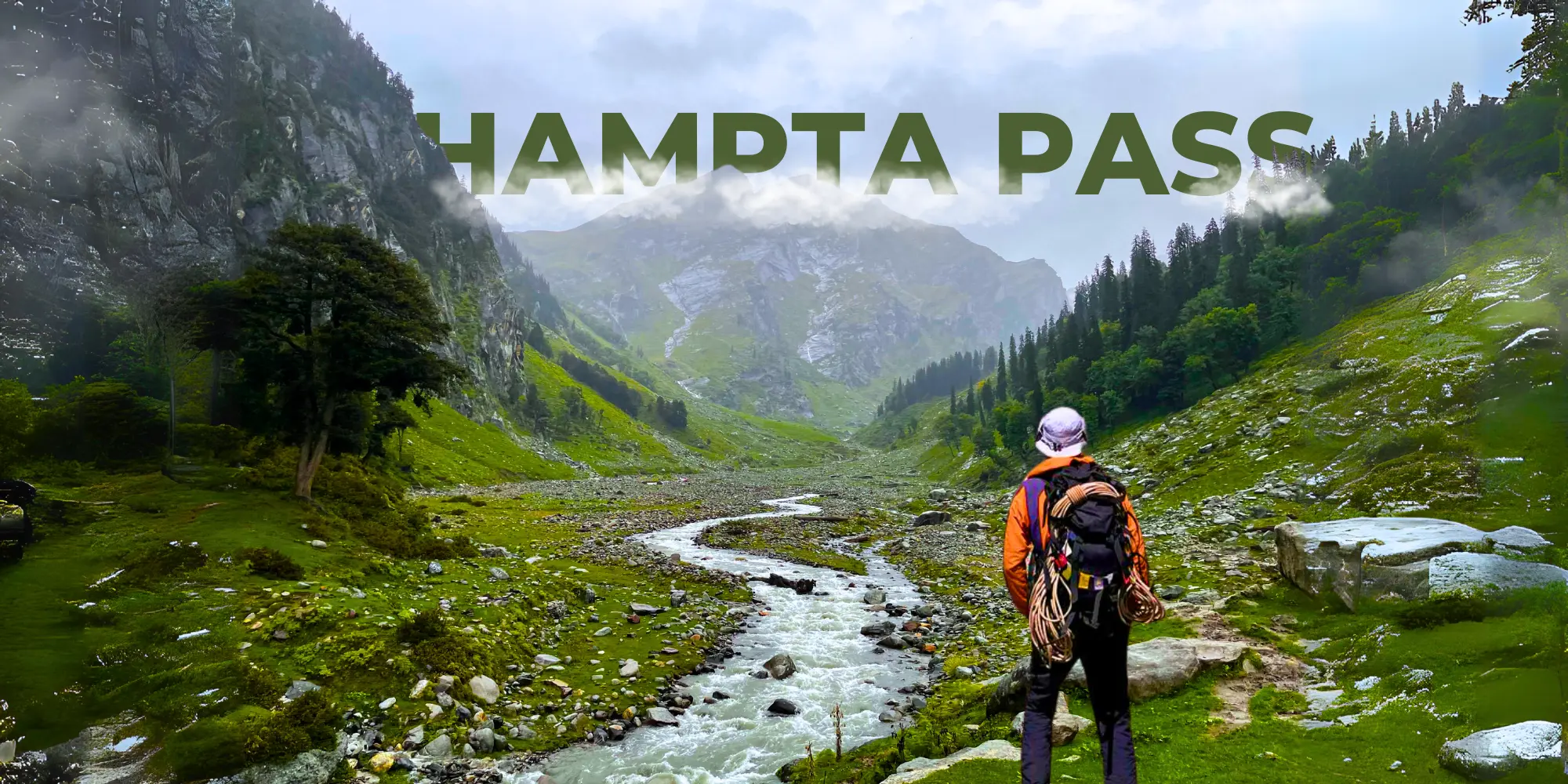  How far is Hampta Pass from Manali?